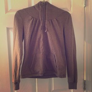 Banana republic zip with with hood !